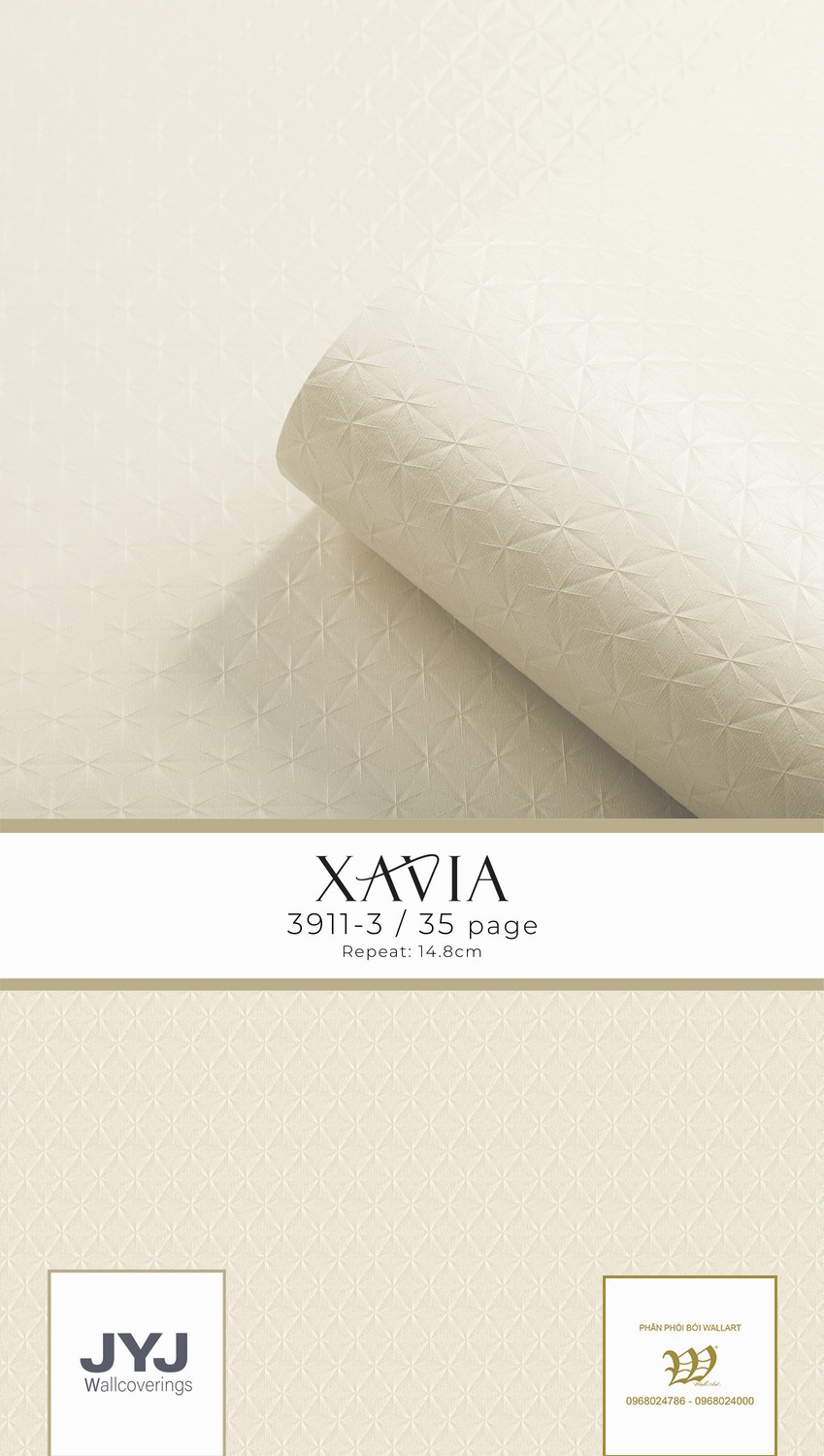 Giấy dán tường Xavia 3911-3